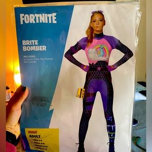 Adult Fortnite Brite Bomber Halloween Costume
